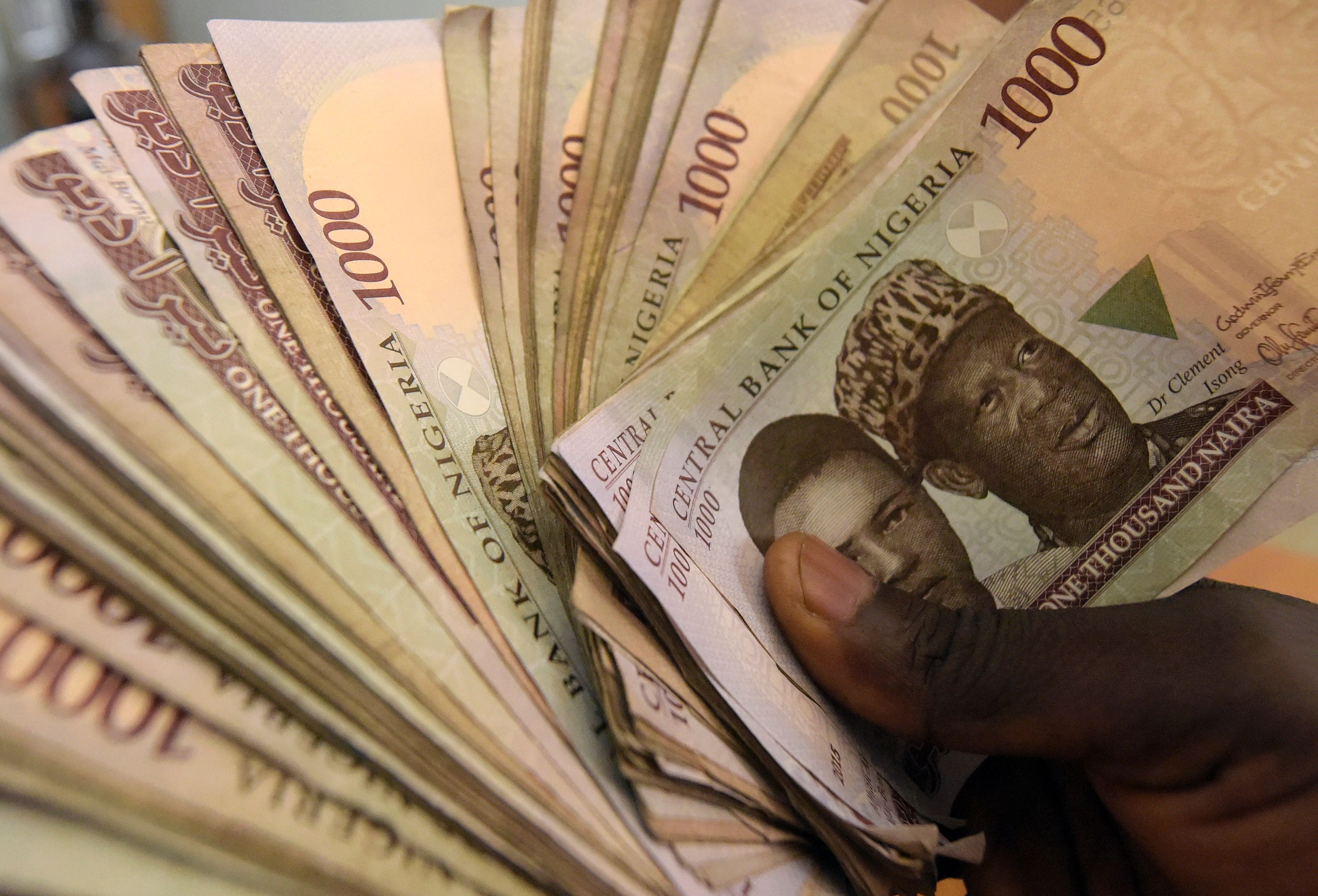 Nigerian naira exchange rates